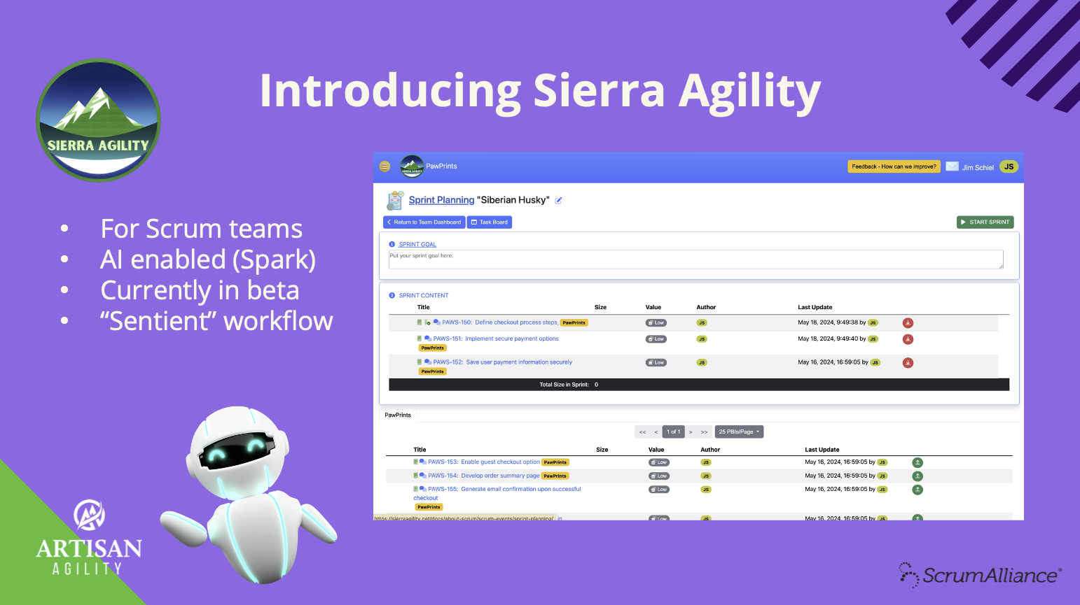 Introducing Sierra Agility and Spark